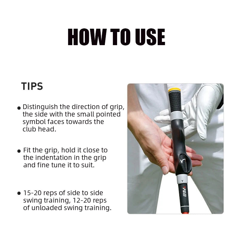 Golf Grip Correction Aid – Perfect Grip Trainer for Beginners & Pros