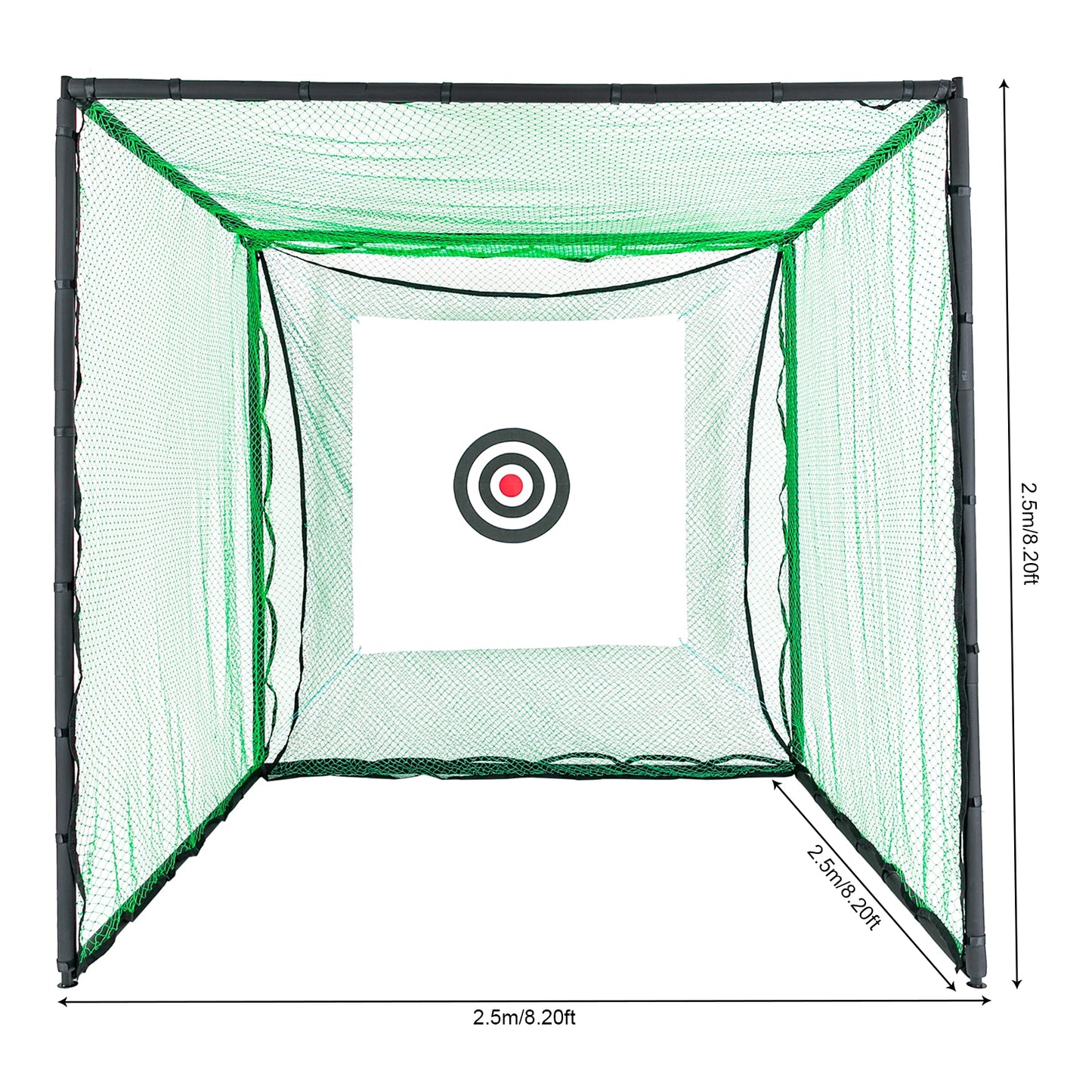 Golf Hitting Cage Swing Practice Net – Indoor & Outdoor Golf Training Aid