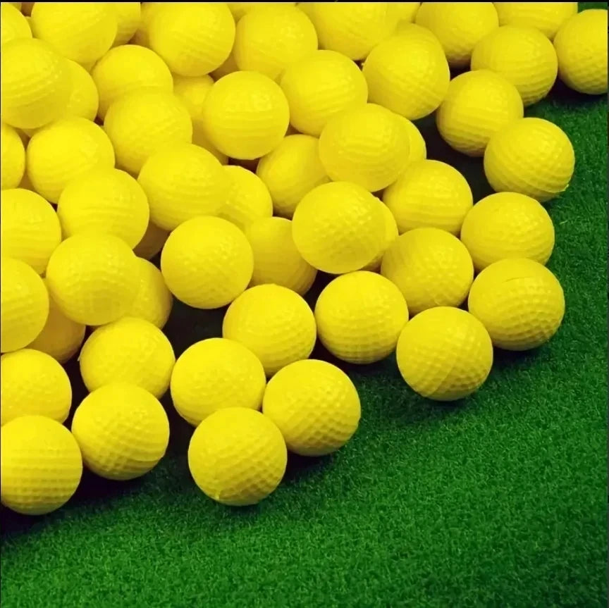 Foam Golf Practice Balls (10-Pack) | Indoor & Outdoor Training Balls | Improve Swing Accuracy & Skills