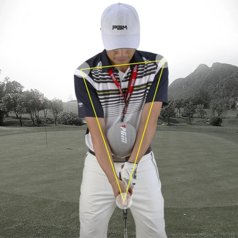 PGM Inflatable Golf Swing Trainer – Portable Arm Posture Corrector for Enhanced Swing Mechanics