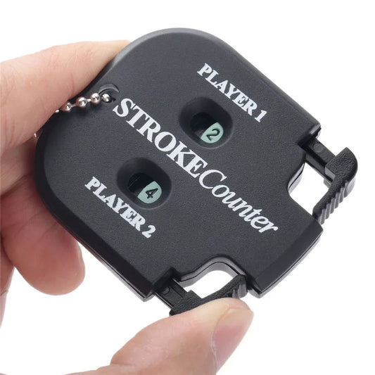 Portable Double-Digit Stroke Counter with Keychain