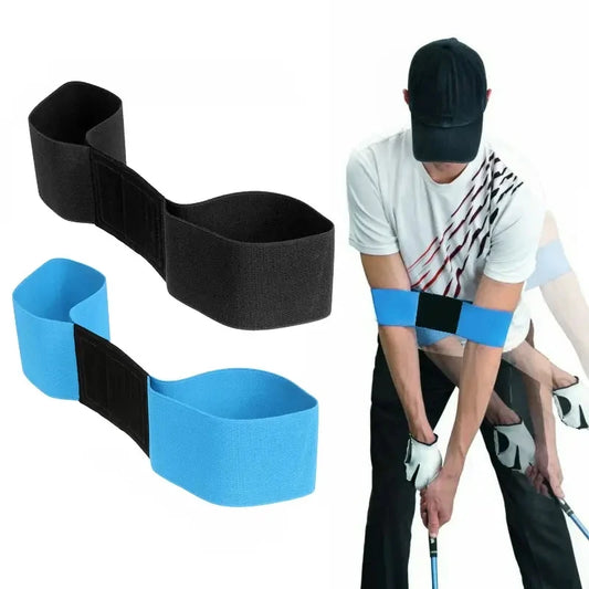 Elastic Golf Swing Trainer Arm Band | Swing Posture Corrector & Training Aid for Golfers | Improve Your Swing Quickly!