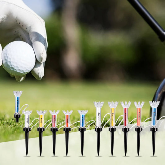 Caiton 5pcs Magnetic Golf Tees – 360° Bounce for Enhanced Swing & Distance